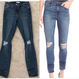Good American Good Legs High Waisted Skinny Jeans